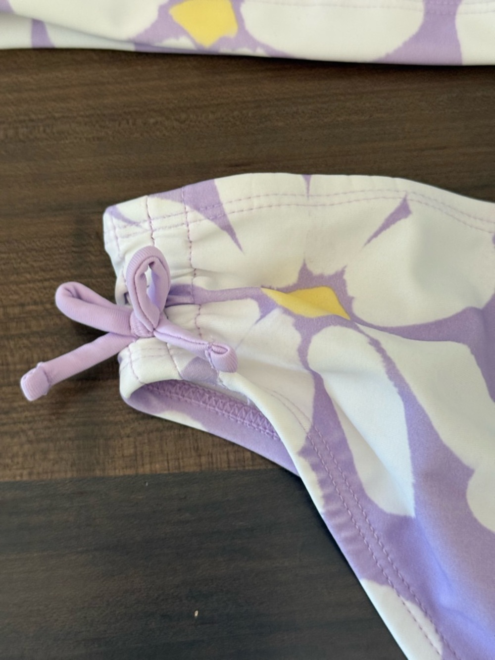 Carter's Lavender Daisy Print Rashguard Set - Picture 4 of 4